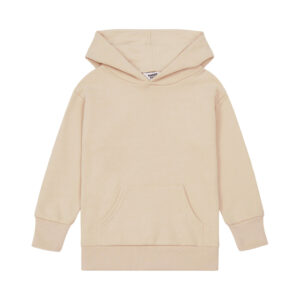 hundred pieces long organic cotton hoodie beige
