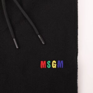 msgm kids logo embroidered