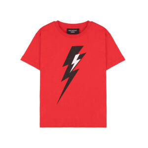 thunderbolt T-shirt red neil barrett
