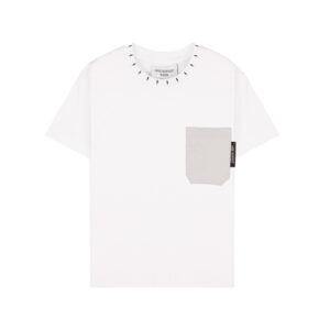 neil barrett patch pocket T-shirt white