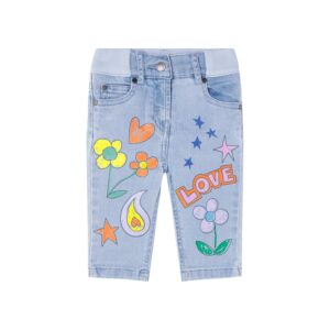 Stella doodle print slim fit jeans baby