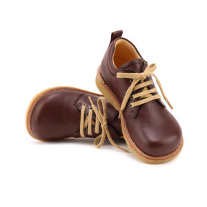angulus brown leather shoes