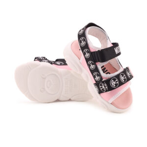 moschino girls sandals pink