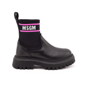 sock-style boots by MSGM-Kids