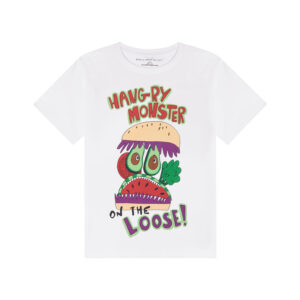 hungry monster on the loose t-shirt by stella kids