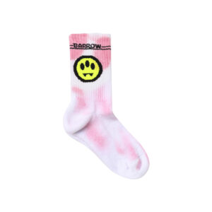 barrow-kids tie-dye socks pink